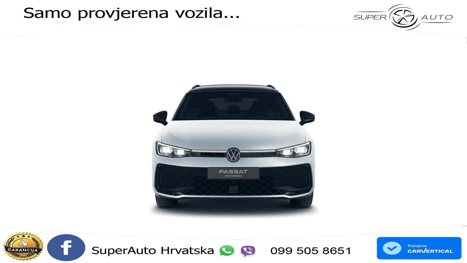 Volkswagen Passat Variant 1.5 TSI (204 KS) eHybrid DSG R-Line LED+GR SJED+ACC