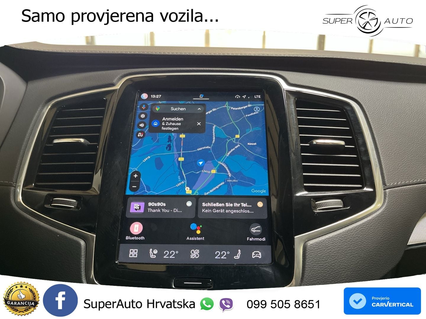 Volvo XC90 2.0 T8 AWD Automatic ACC+HEAD+4xGR SJED+360+PANO