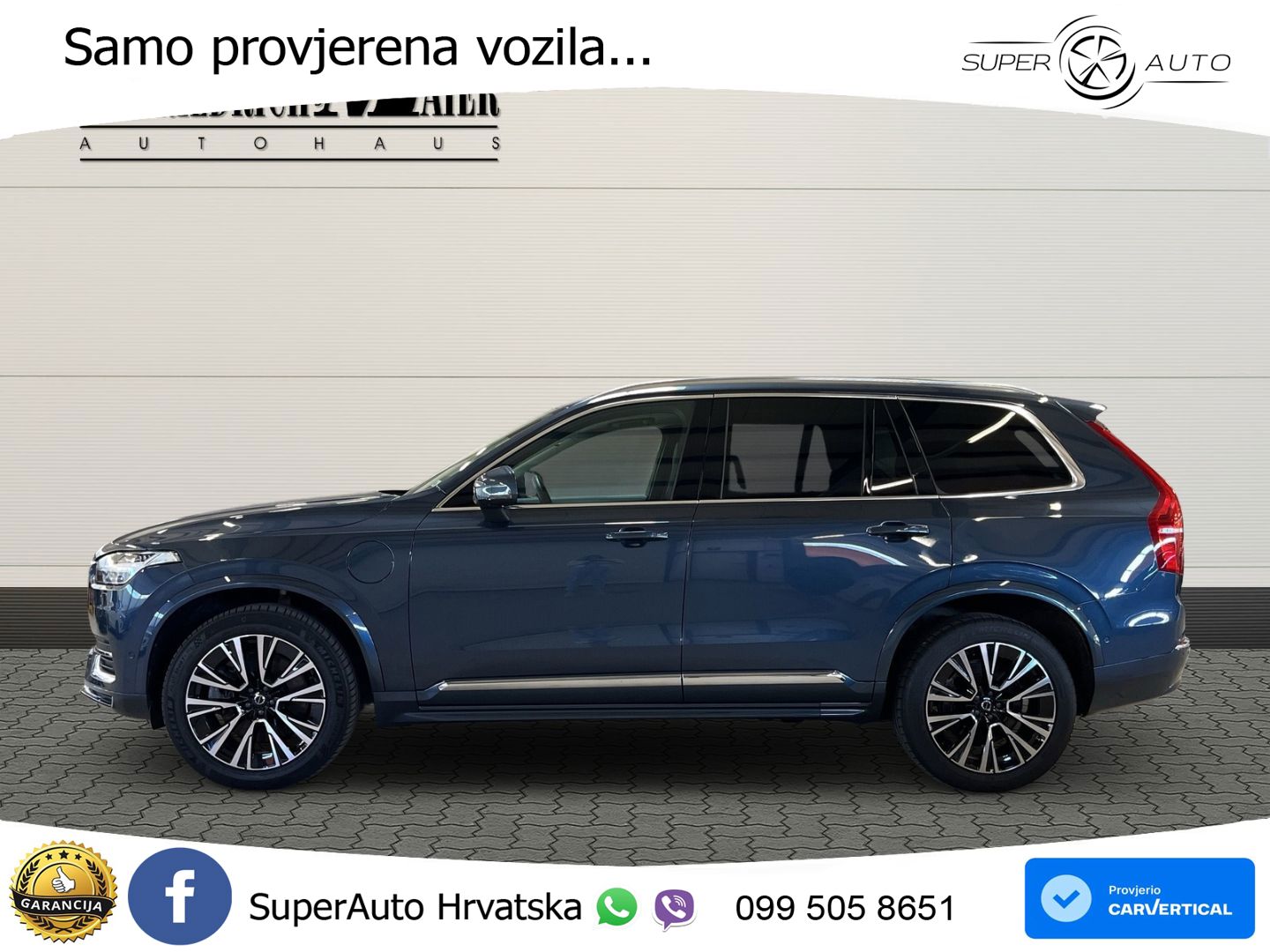 Volvo XC90 2.0 T8 AWD Automatic ACC+HEAD+4xGR SJED+360+PANO