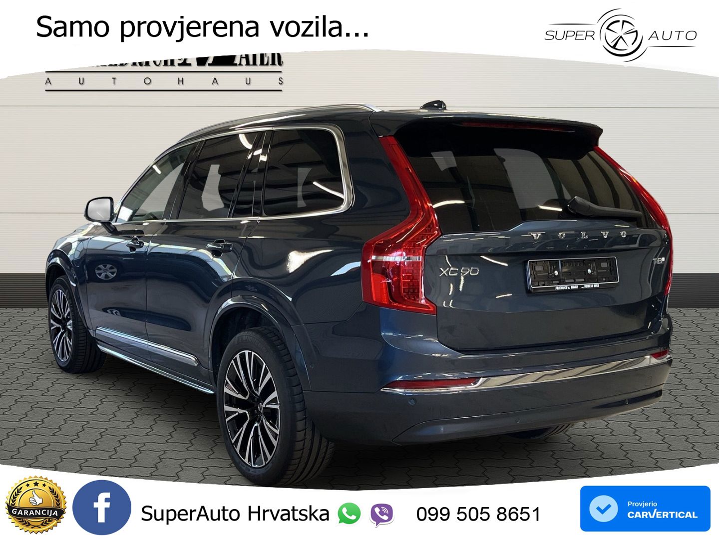 Volvo XC90 2.0 T8 AWD Automatic ACC+HEAD+4xGR SJED+360+PANO