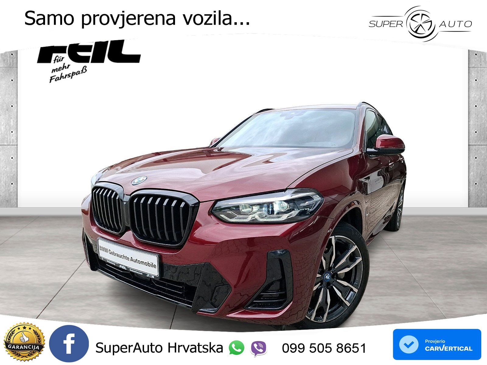 BMW X3 30e xDrive Steptronic M Sport LED+GR SJED+ACC