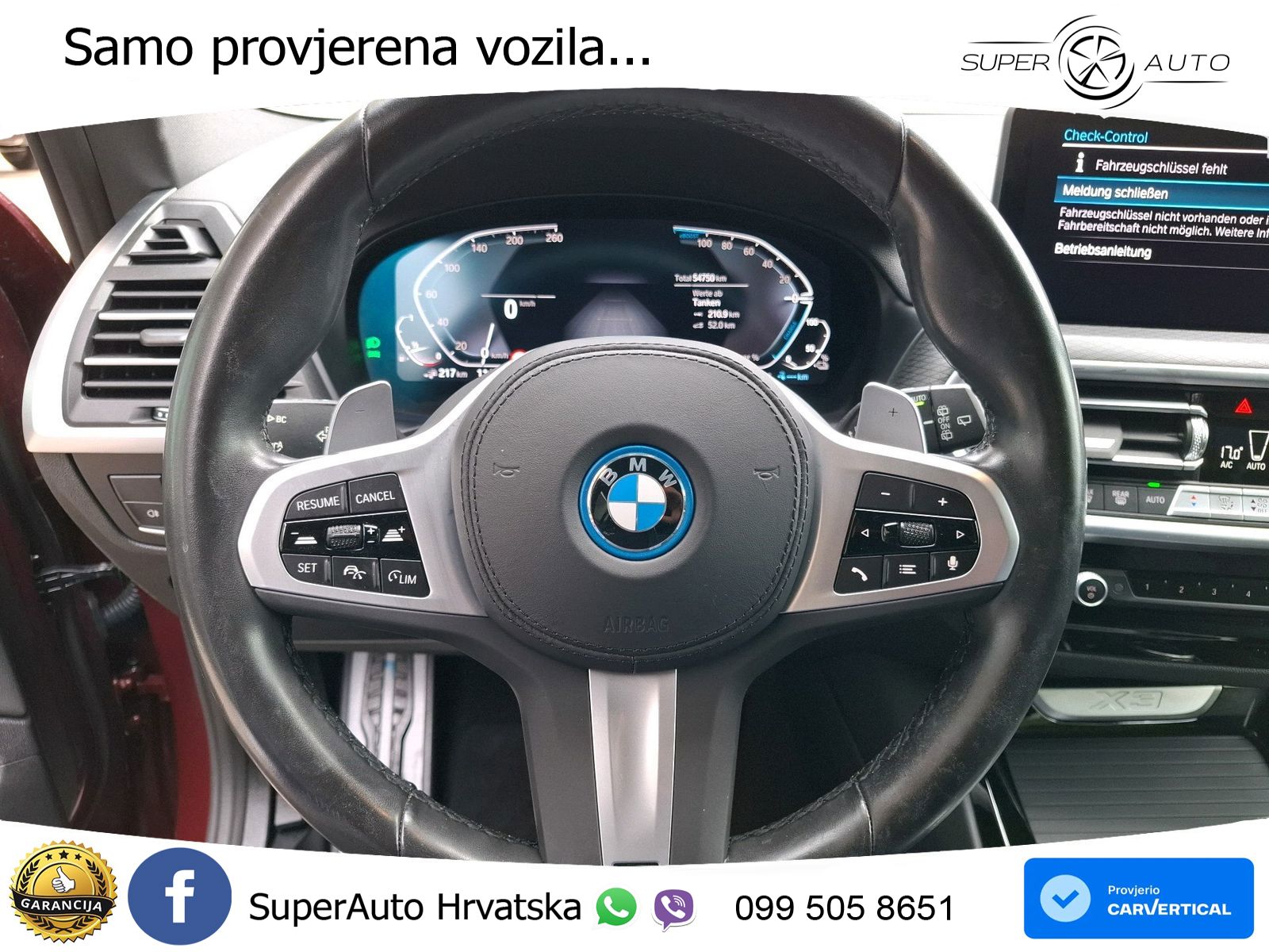 BMW X3 30e xDrive Steptronic M Sport LED+GR SJED+ACC
