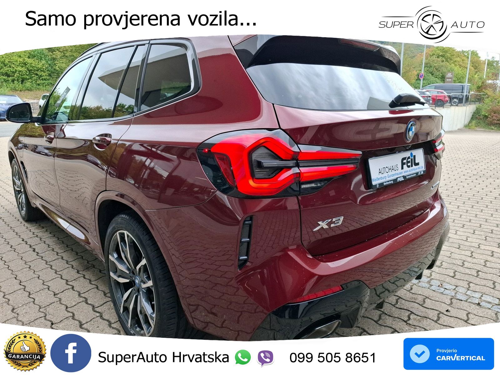 BMW X3 30e xDrive Steptronic M Sport LED+GR SJED+ACC