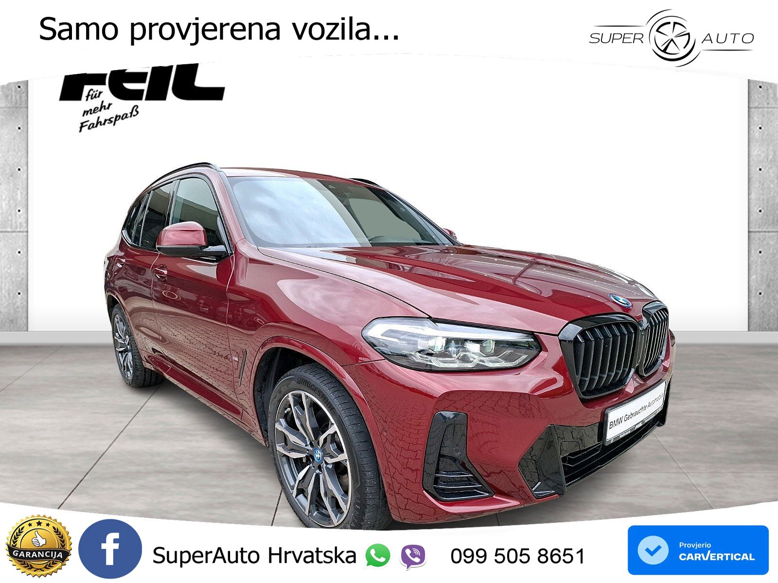 BMW X3 30e xDrive Steptronic M Sport LED+GR SJED+ACC