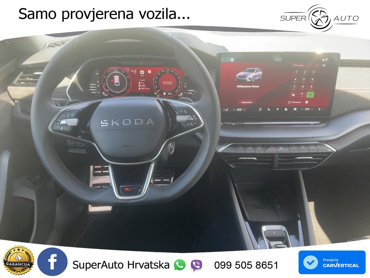 Škoda Octavia Combi RS 2.0 TSI (265 KS) DSG LED+GR SJED+ACC