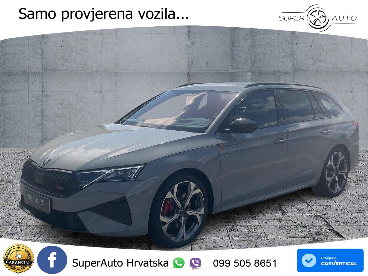 Škoda Octavia Combi RS 2.0 TSI (265 KS) DSG LED+GR SJED+ACC