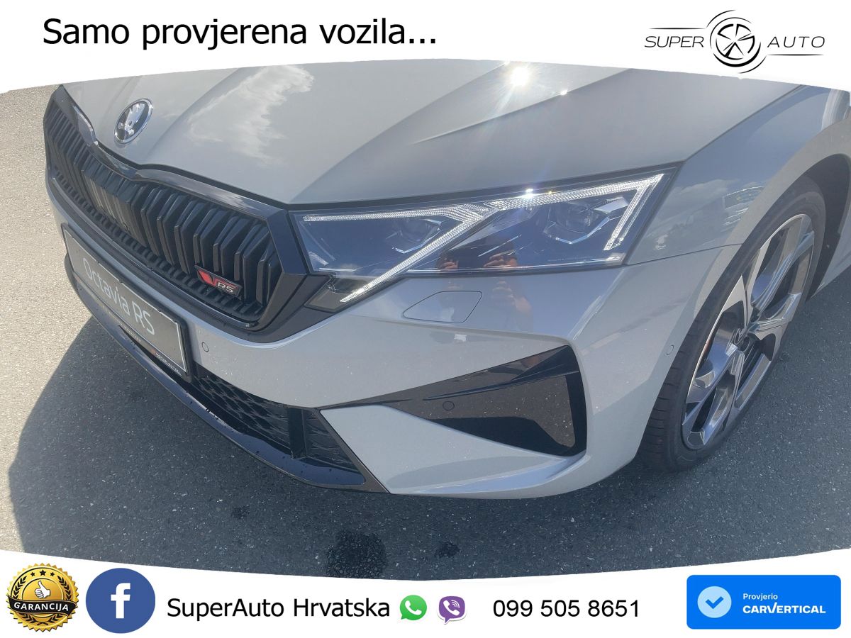 Škoda Octavia Combi RS 2.0 TSI (265 KS) DSG LED+GR SJED+ACC