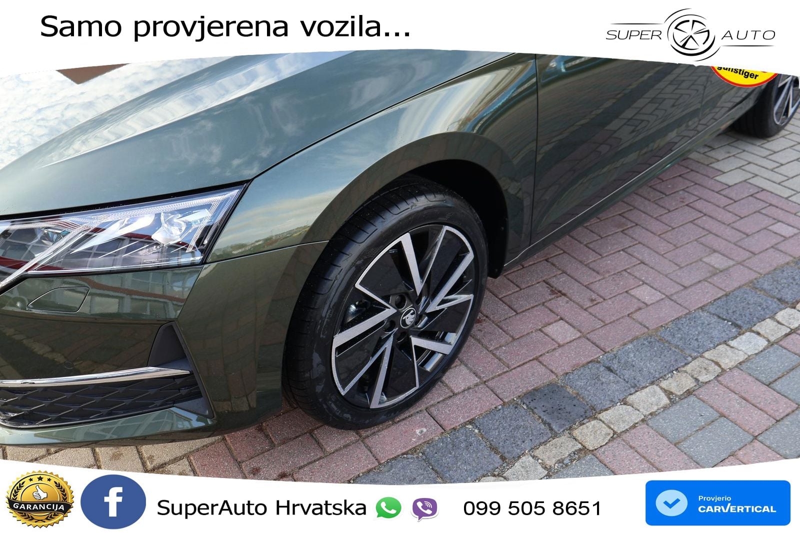 Škoda Octavia Combi 1.5 TSI (150 KS) LED+GR SJED+ACC
