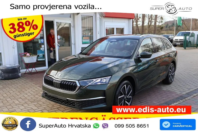 Škoda Octavia Combi 1.5 TSI (150 KS) LED+GR SJED+ACC