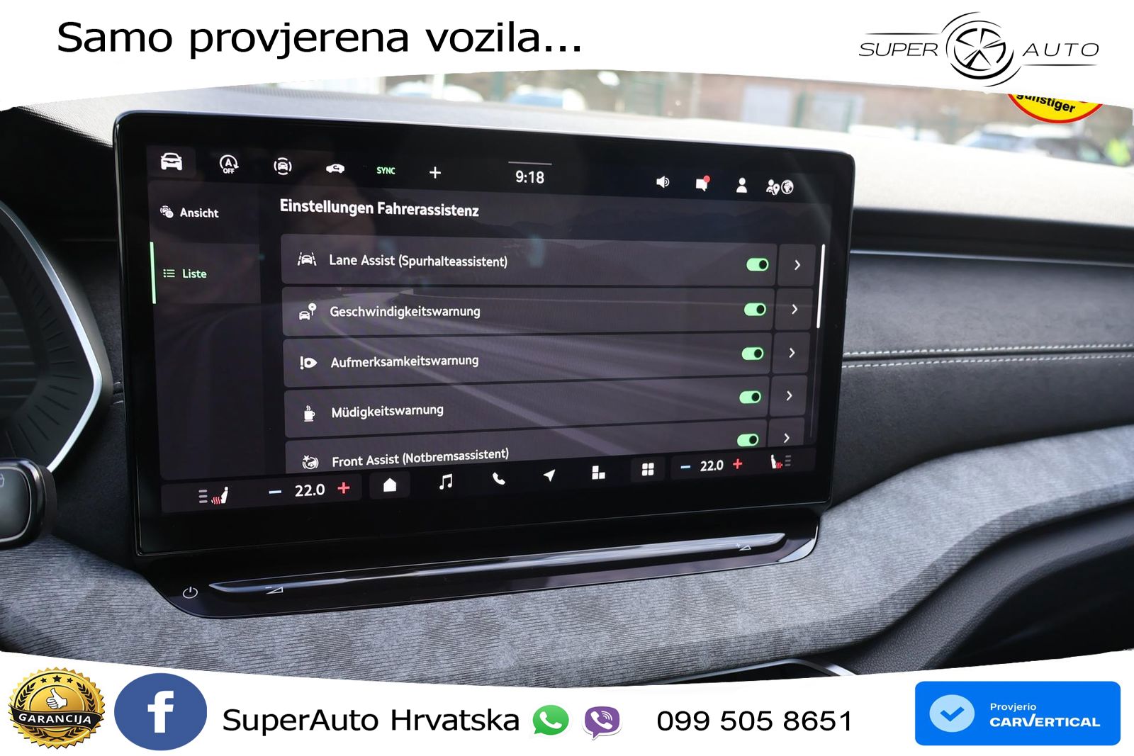 Škoda Octavia Combi 1.5 TSI (150 KS) LED+GR SJED+ACC