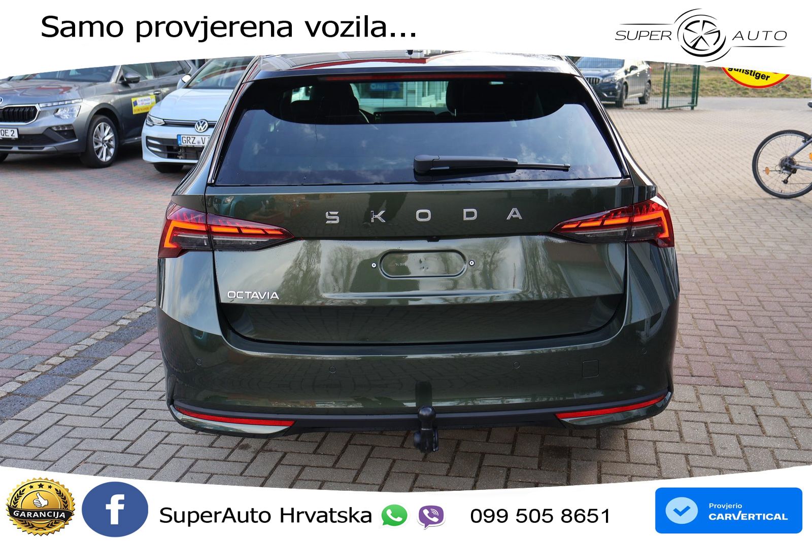 Škoda Octavia Combi 1.5 TSI (150 KS) LED+GR SJED+ACC