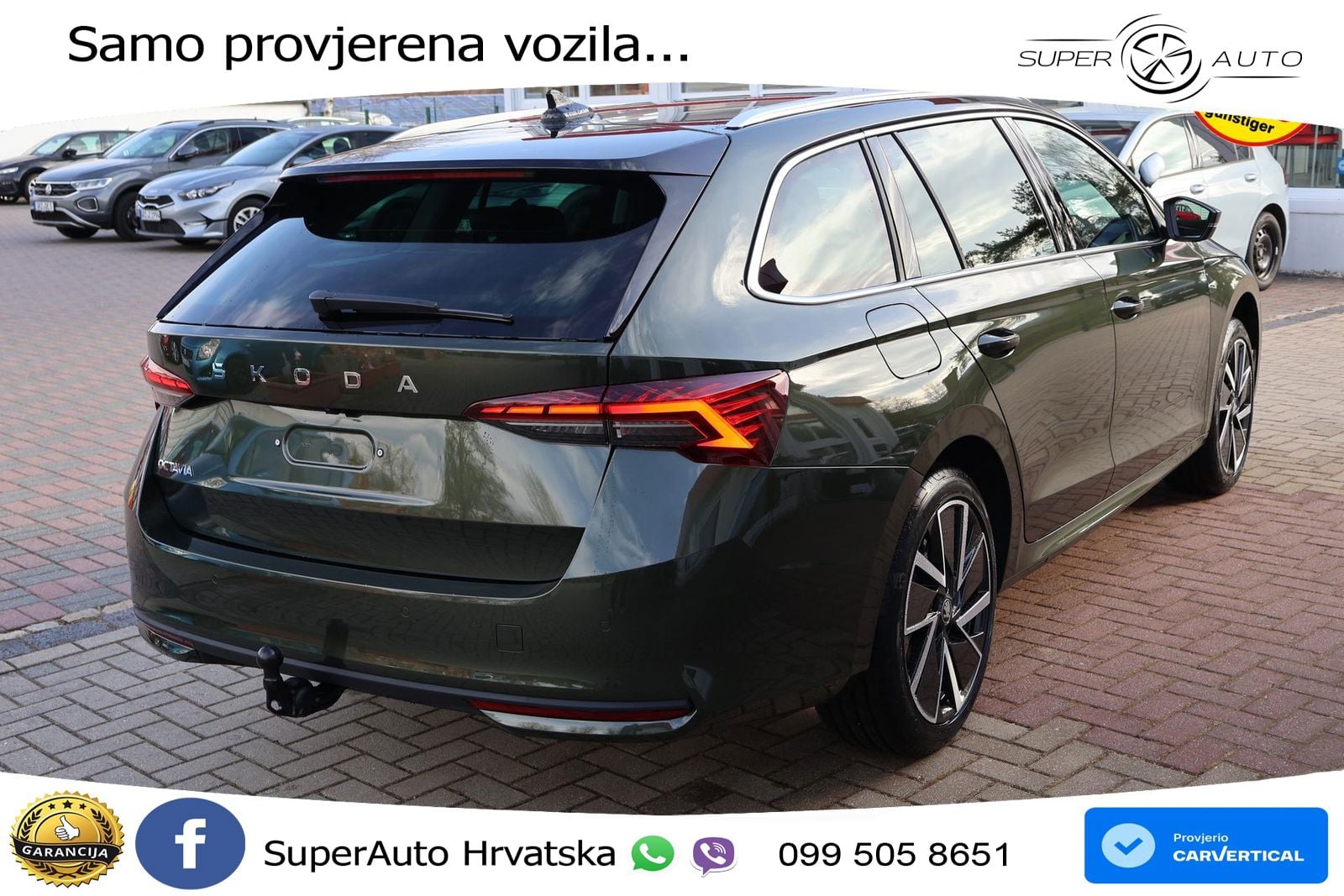Škoda Octavia Combi 1.5 TSI (150 KS) LED+GR SJED+ACC