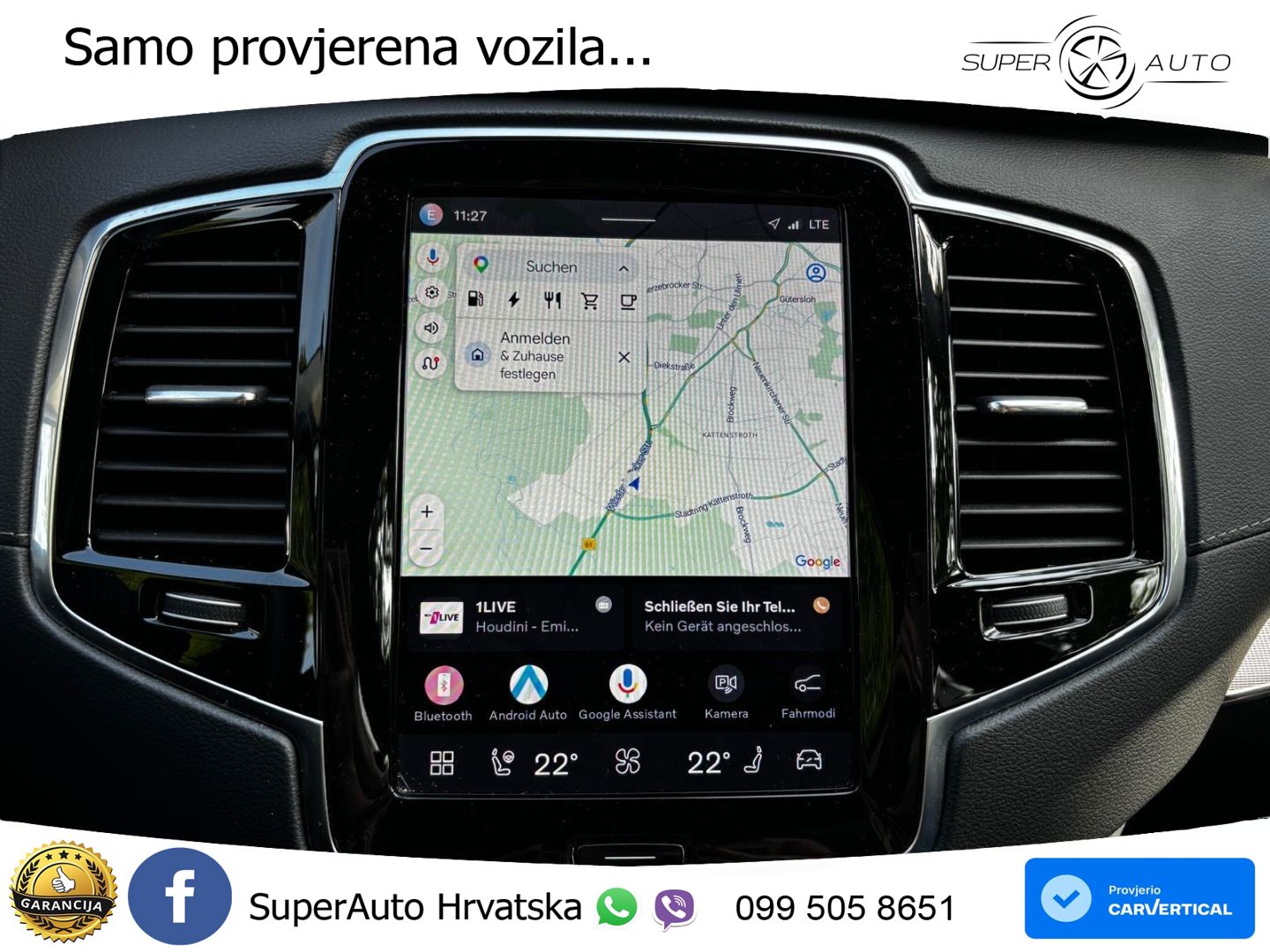 Volvo XC90 2.0 T8 AWD Automatic LED+GR SJED+ACC
