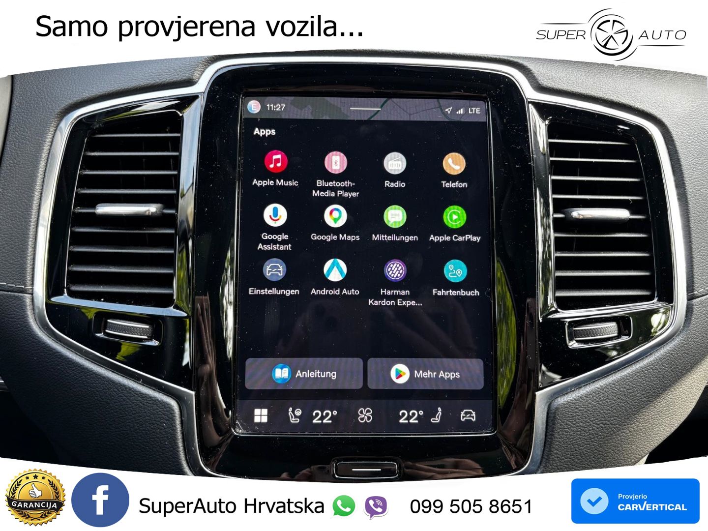 Volvo XC90 2.0 T8 AWD Automatic LED+GR SJED+ACC