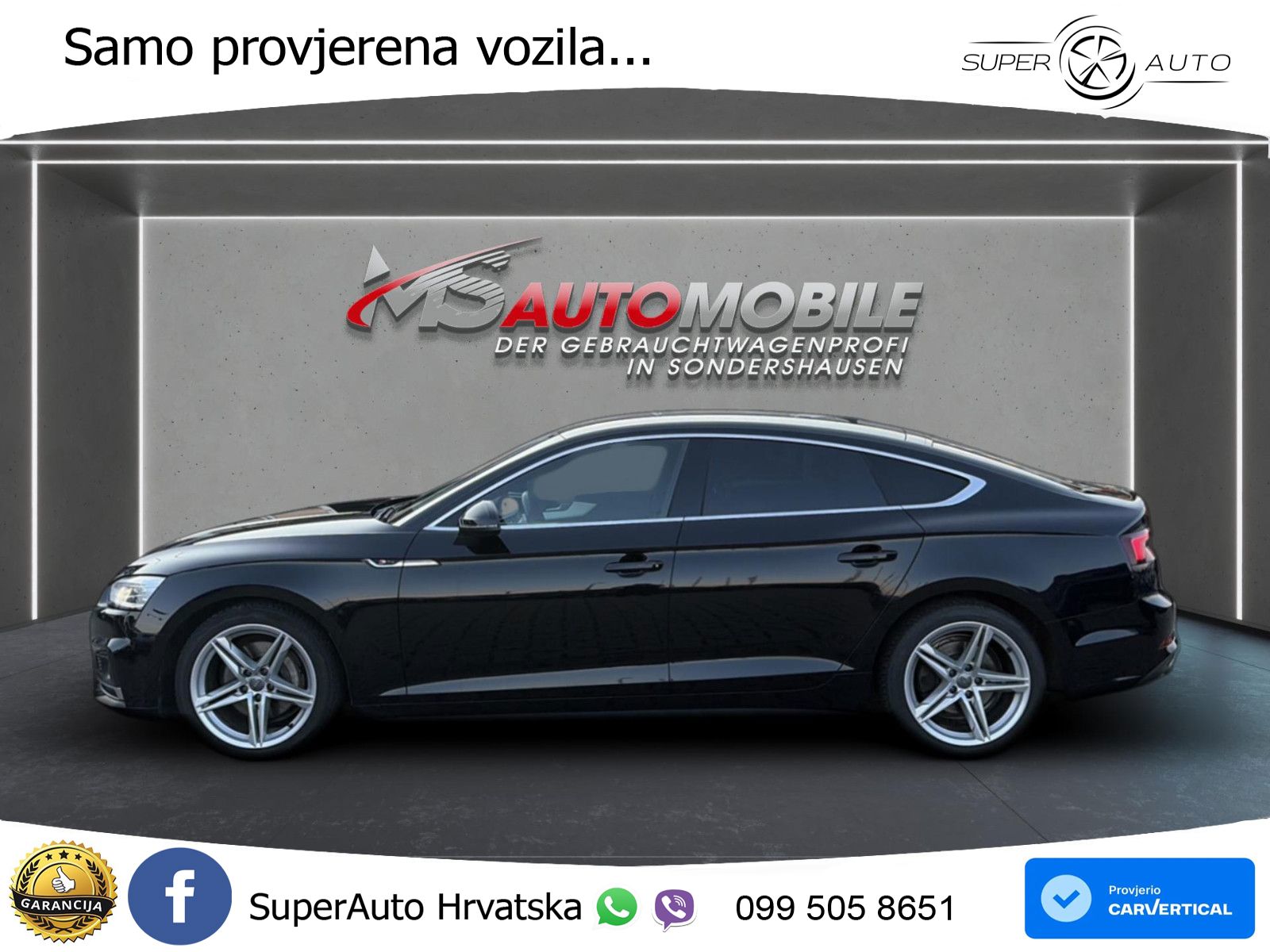 Audi A5 Sportback 40 TDI (190 KS) quattro ultra S tronic S line LED+GR SJED+ACC