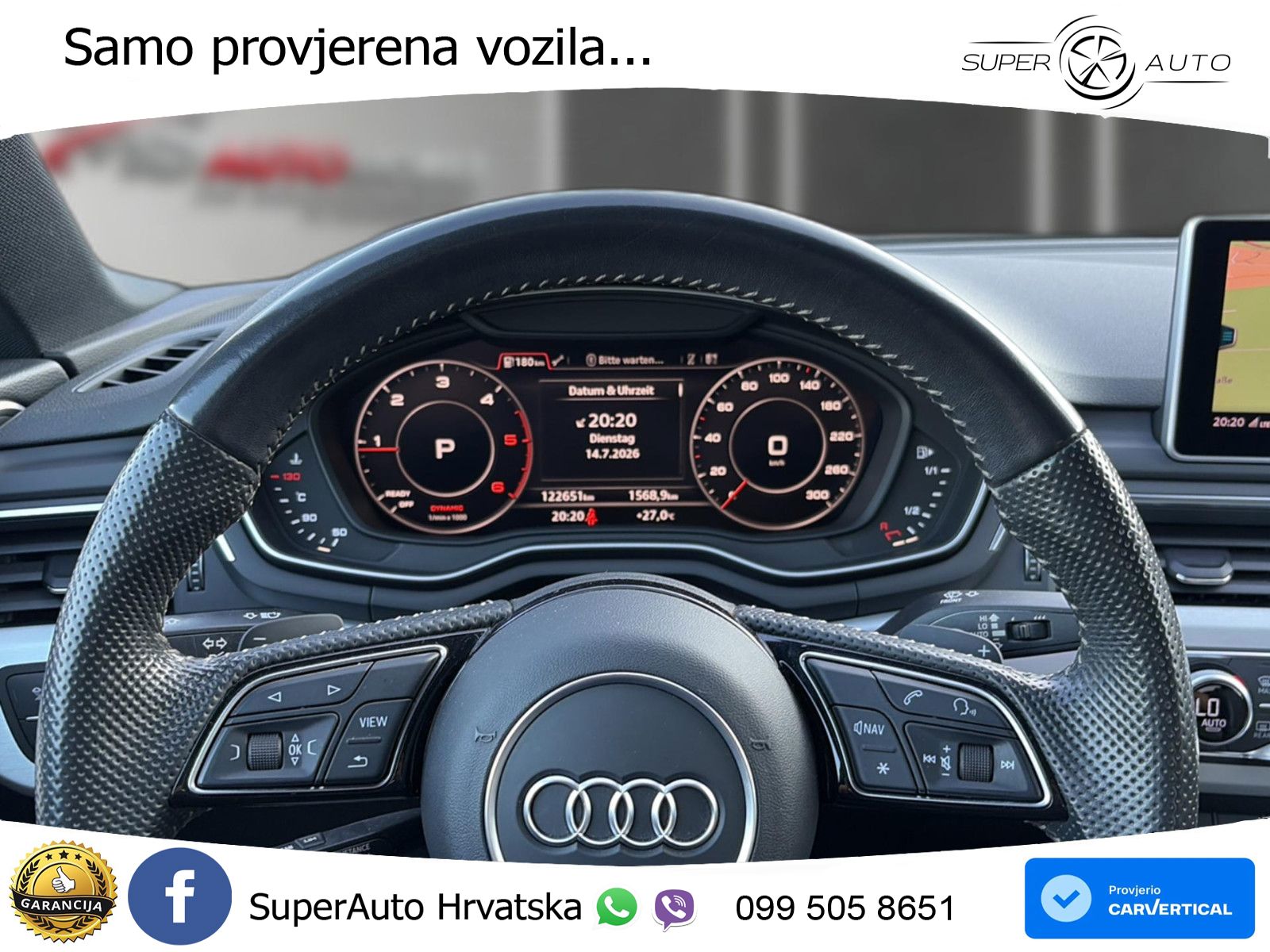 Audi A5 Sportback 40 TDI (190 KS) quattro ultra S tronic S line LED+GR SJED+ACC