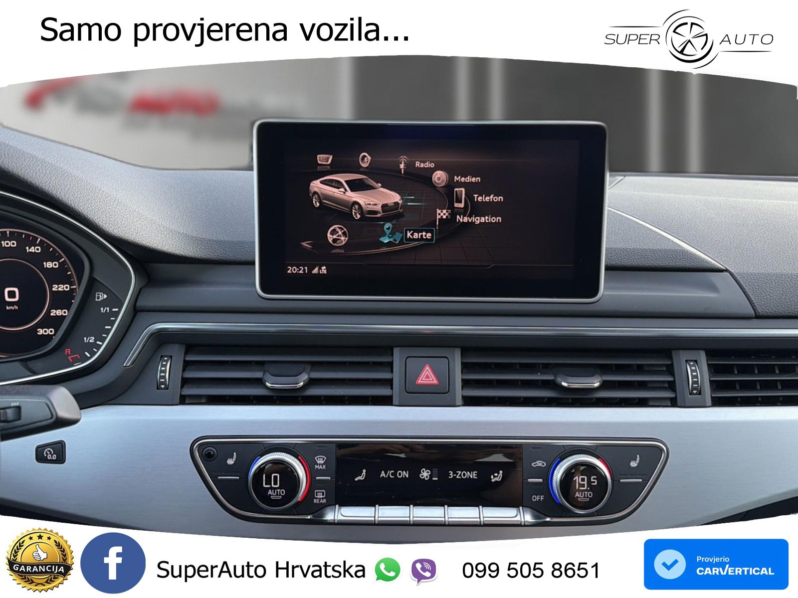 Audi A5 Sportback 40 TDI (190 KS) quattro ultra S tronic S line LED+GR SJED+ACC