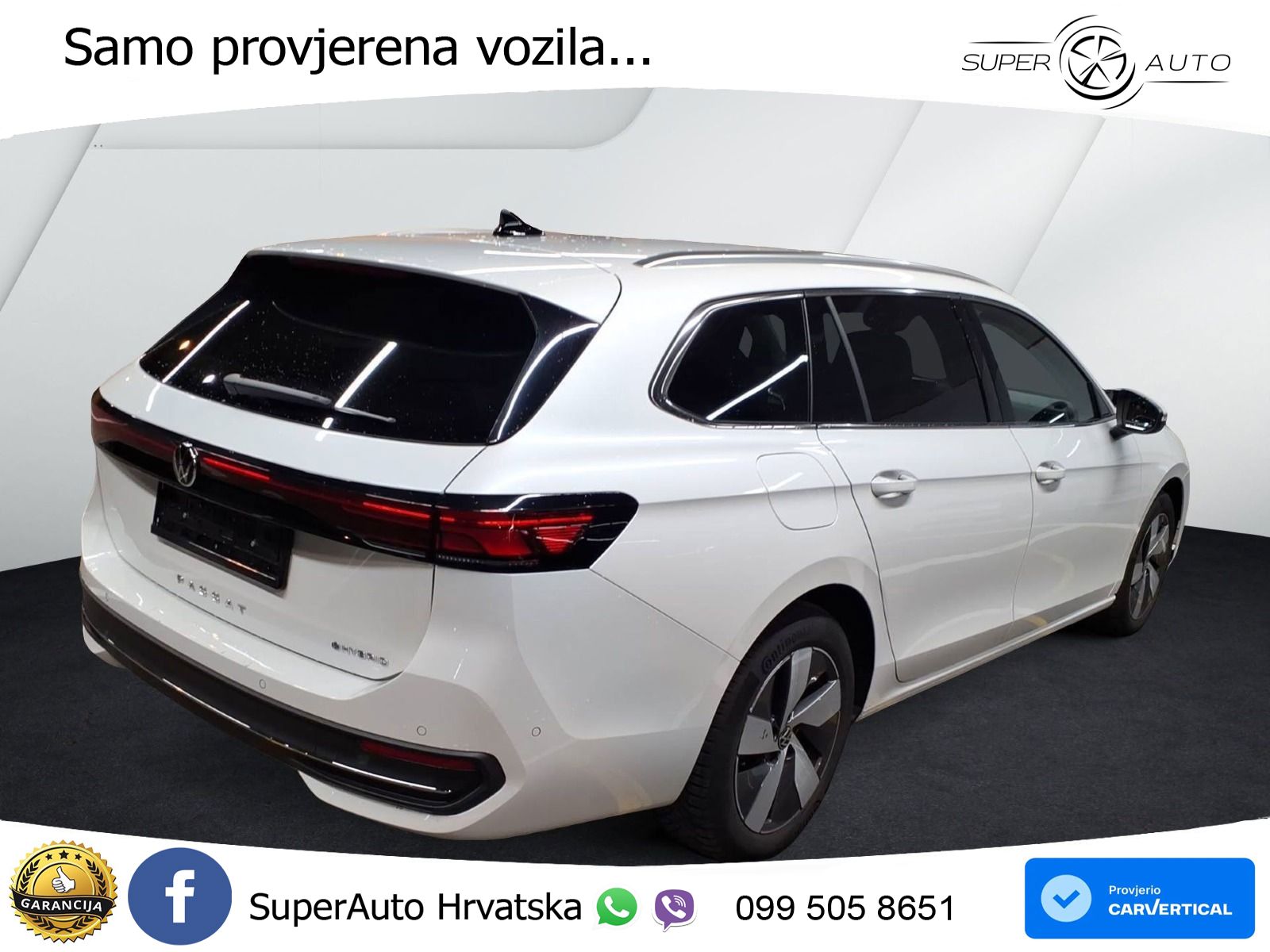 Volkswagen Passat Variant 1.5 TSI (204 KS) eHybrid DSG Business LED+GR SJED+ACC