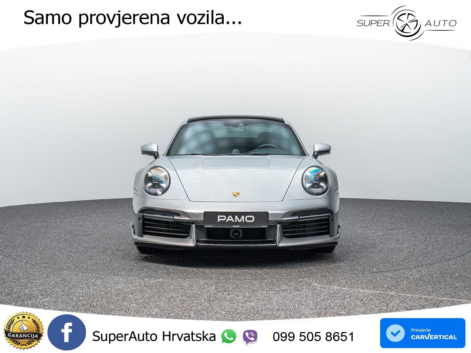 Porsche 911 Turbo S 3.8 (650 KS) PDK ACC+GR SJED+360+PANO