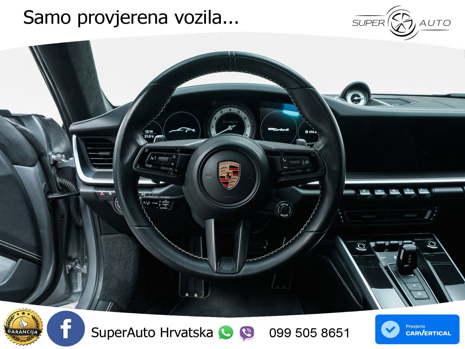 Porsche 911 Turbo S 3.8 (650 KS) PDK ACC+GR SJED+360+PANO