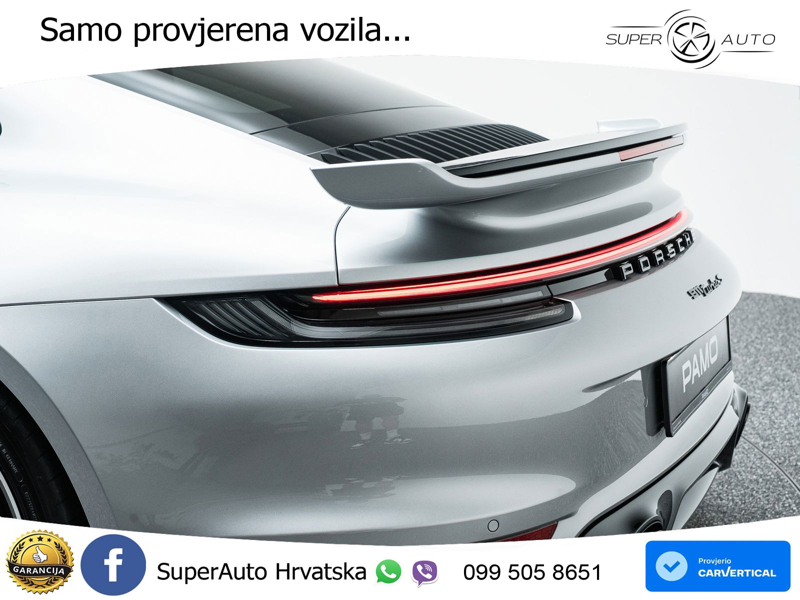 Porsche 911 Turbo S 3.8 (650 KS) PDK ACC+GR SJED+360+PANO