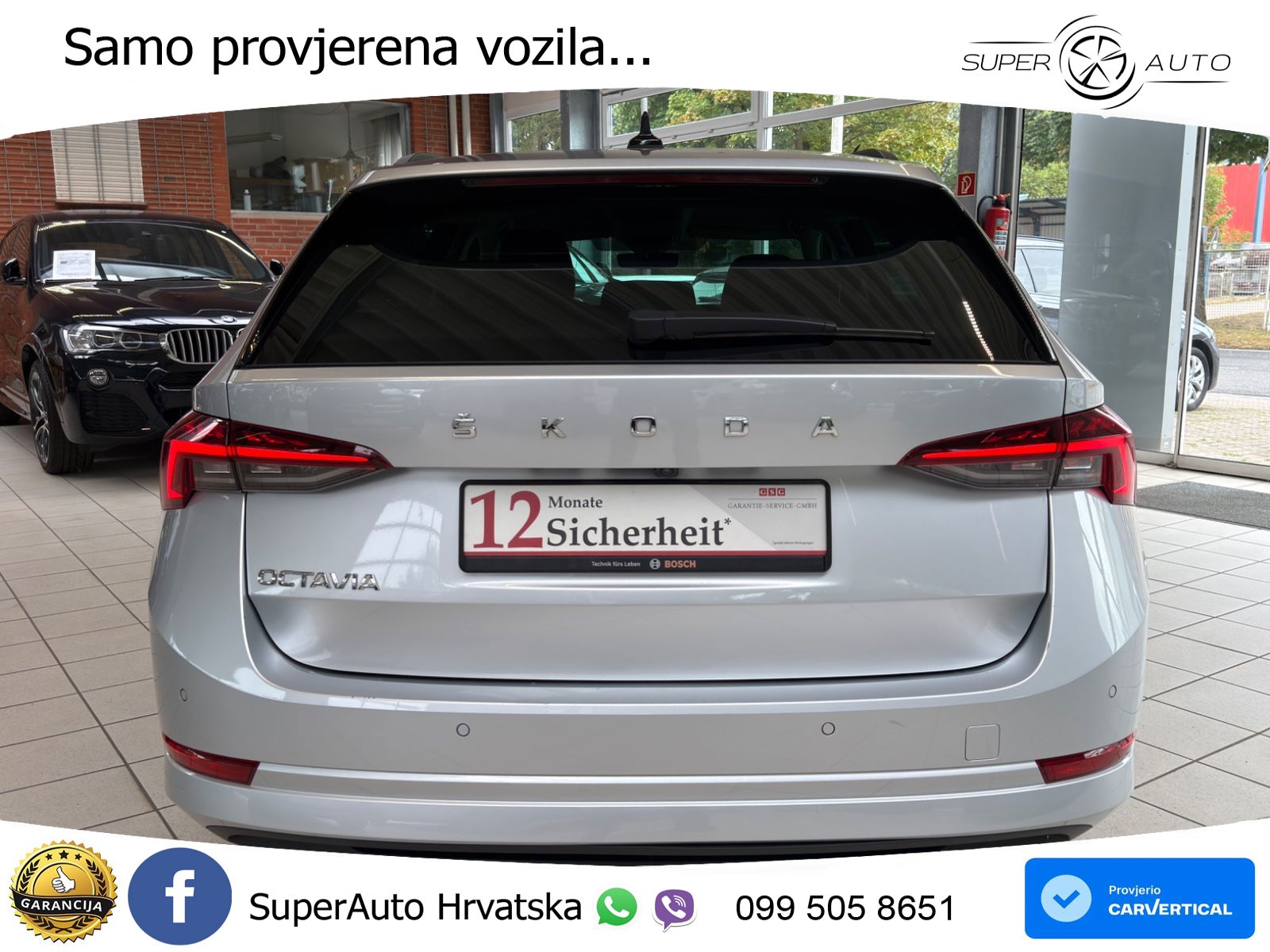Škoda Octavia Combi 2.0 TDI (150 KS) DSG LED+GR SJED+ACC