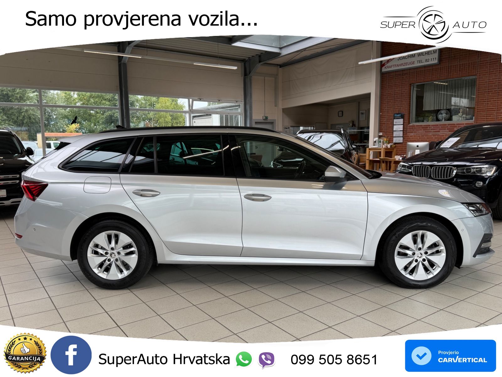 Škoda Octavia Combi 2.0 TDI (150 KS) DSG LED+GR SJED+ACC