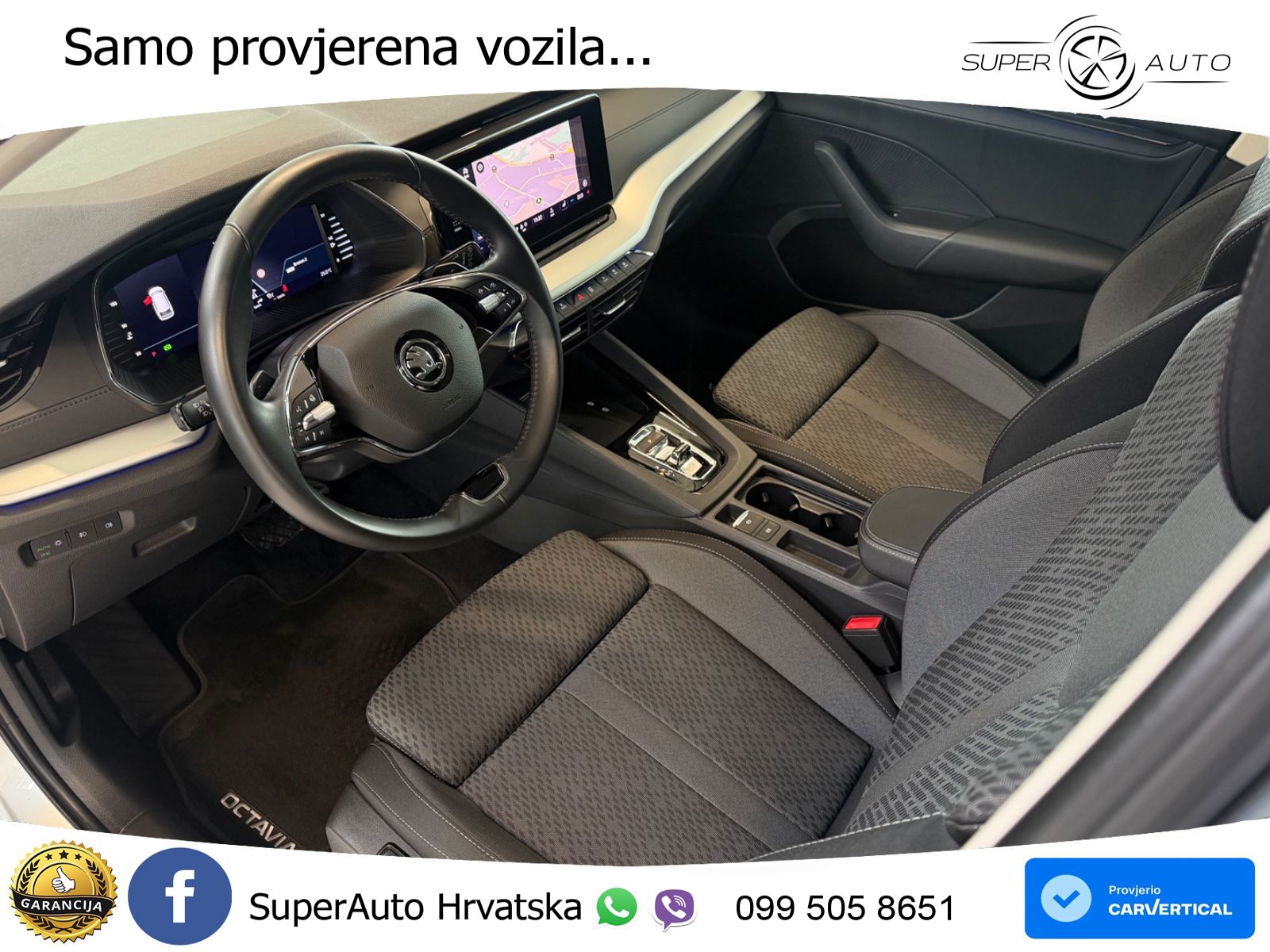 Škoda Octavia Combi 2.0 TDI (150 KS) DSG LED+GR SJED+ACC