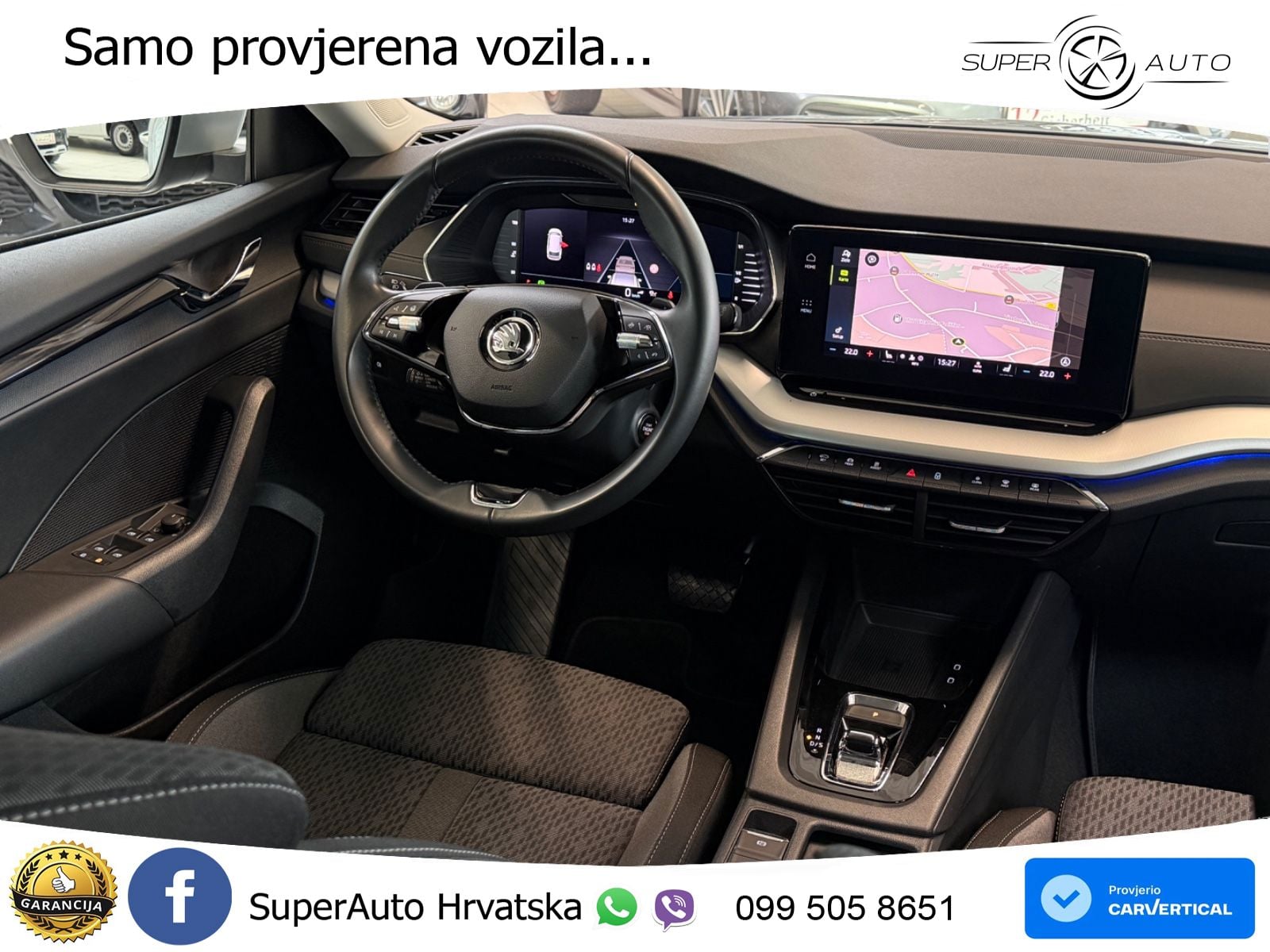 Škoda Octavia Combi 2.0 TDI (150 KS) DSG LED+GR SJED+ACC