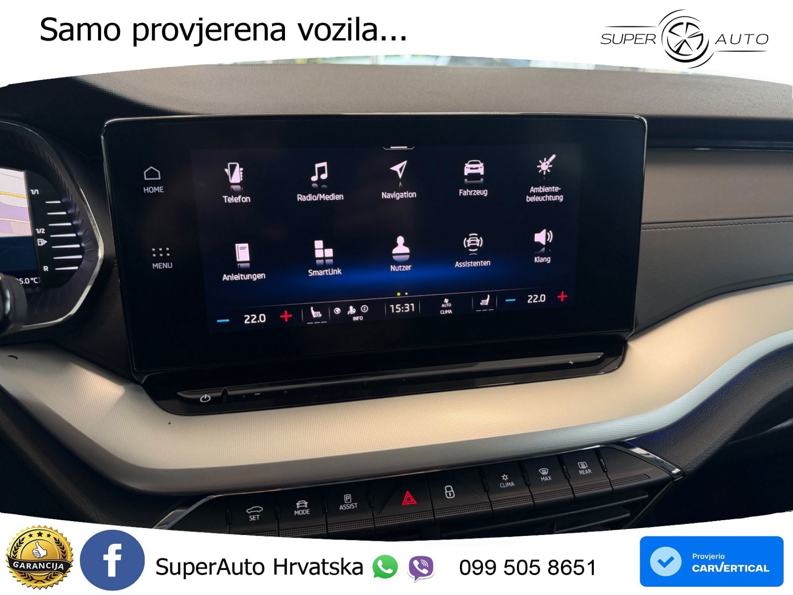 Škoda Octavia Combi 2.0 TDI (150 KS) DSG LED+GR SJED+ACC