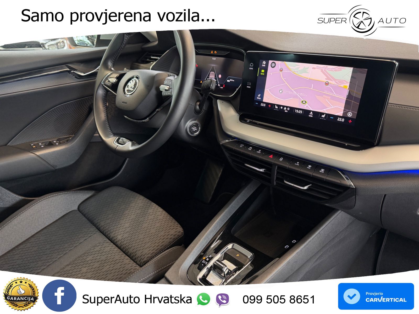 Škoda Octavia Combi 2.0 TDI (150 KS) DSG LED+GR SJED+ACC