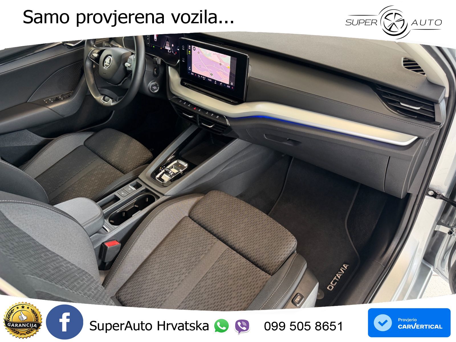 Škoda Octavia Combi 2.0 TDI (150 KS) DSG LED+GR SJED+ACC