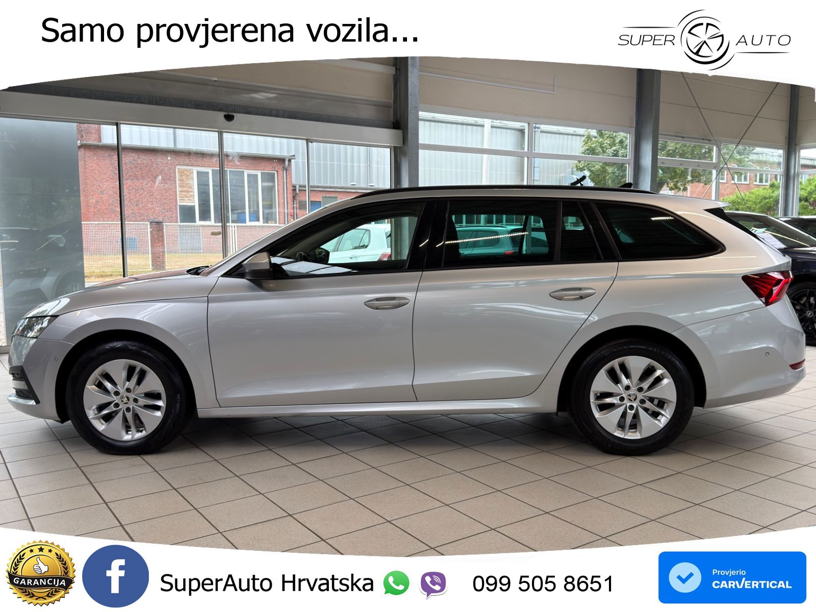 Škoda Octavia Combi 2.0 TDI (150 KS) DSG LED+GR SJED+ACC