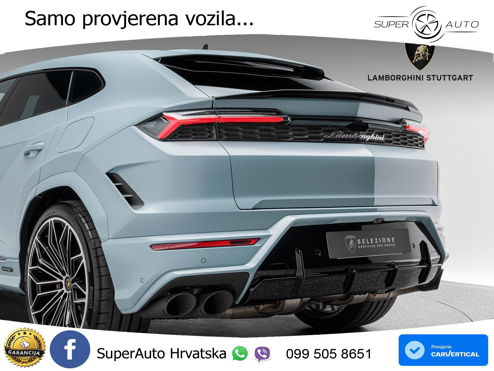 Lamborghini Urus SE 4.0 V8 (800 KS) 4WD Automatic LED+GR SJED+ACC