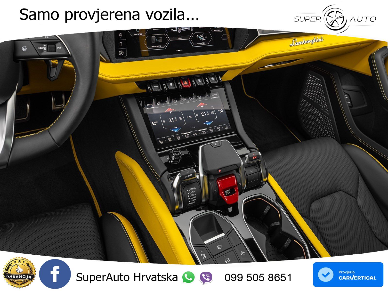 Lamborghini Urus SE 4.0 V8 (800 KS) 4WD Automatic LED+GR SJED+ACC