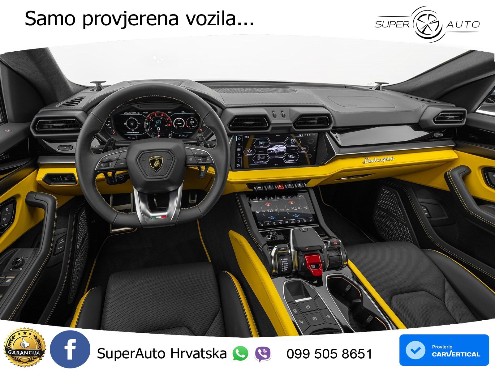 Lamborghini Urus SE 4.0 V8 (800 KS) 4WD Automatic LED+GR SJED+ACC