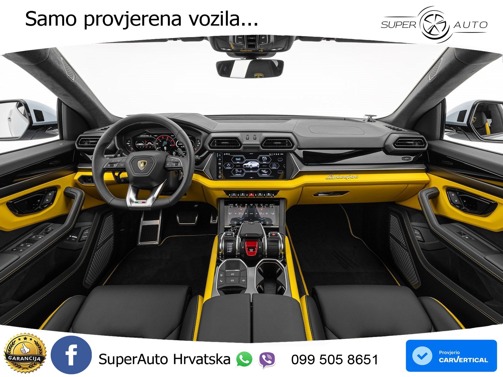 Lamborghini Urus SE 4.0 V8 (800 KS) 4WD Automatic LED+GR SJED+ACC