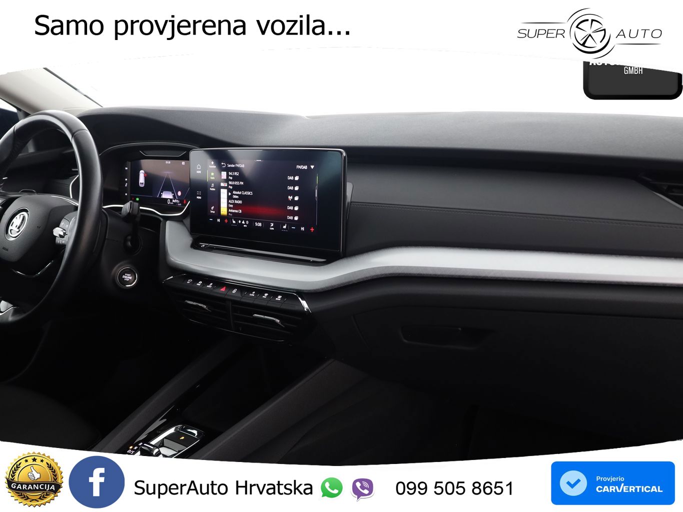 Škoda Octavia Combi 2.0 TDI (150 KS) DSG LED+GR SJED+ACC