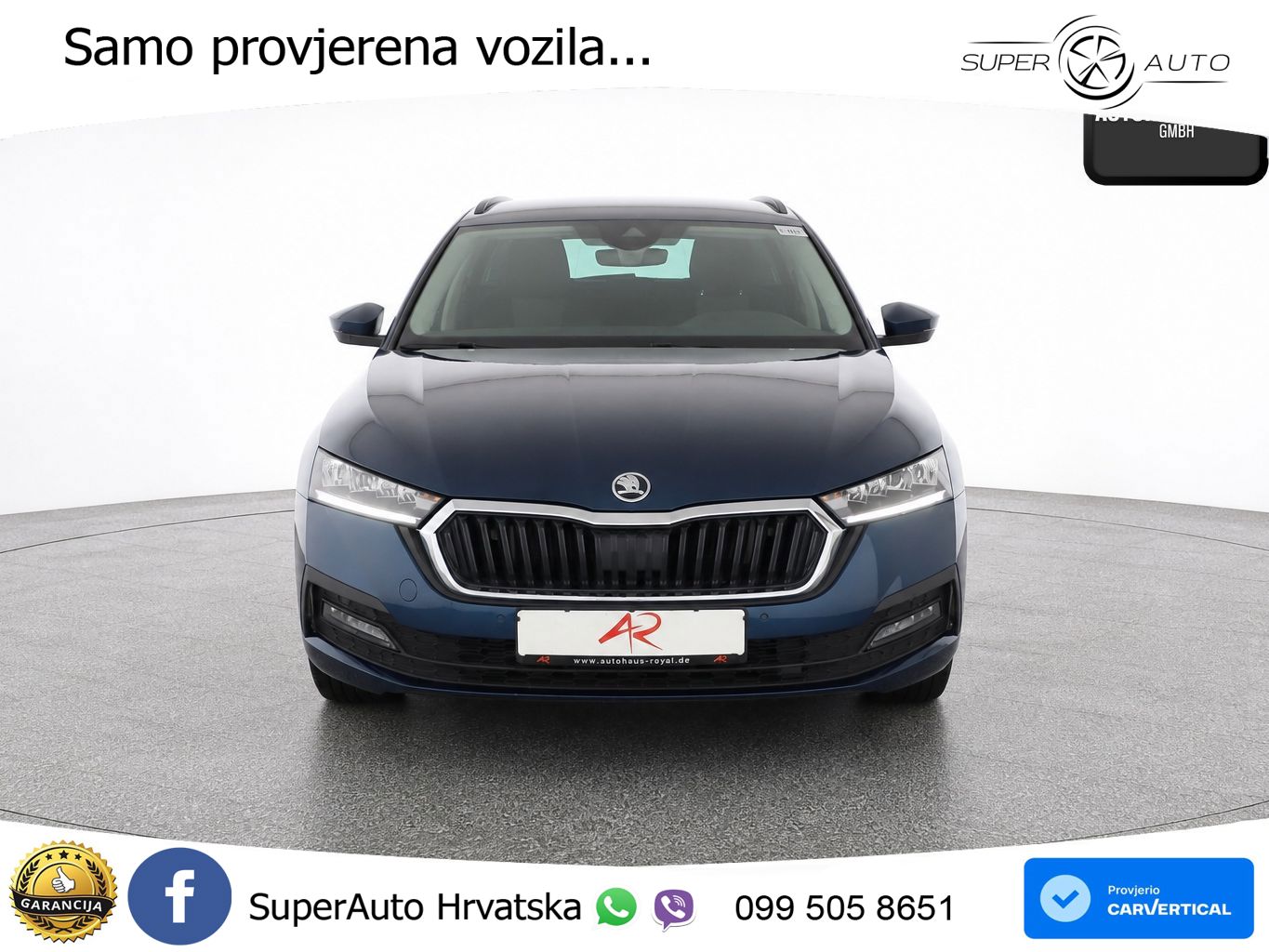 Škoda Octavia Combi 2.0 TDI (150 KS) DSG LED+GR SJED+ACC