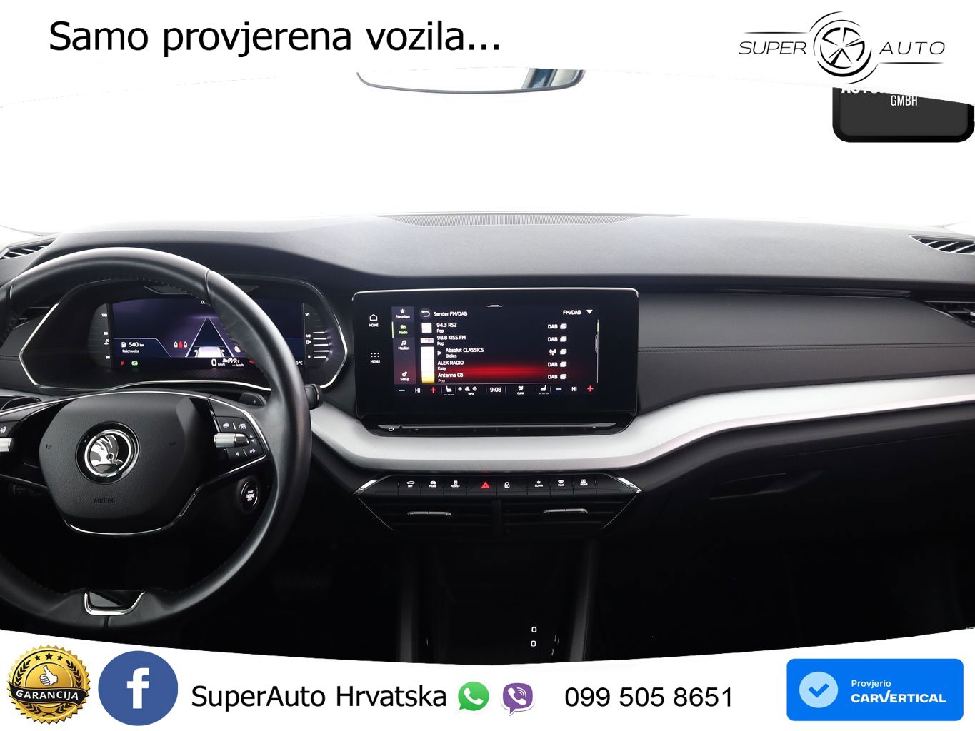Škoda Octavia Combi 2.0 TDI (150 KS) DSG LED+GR SJED+ACC