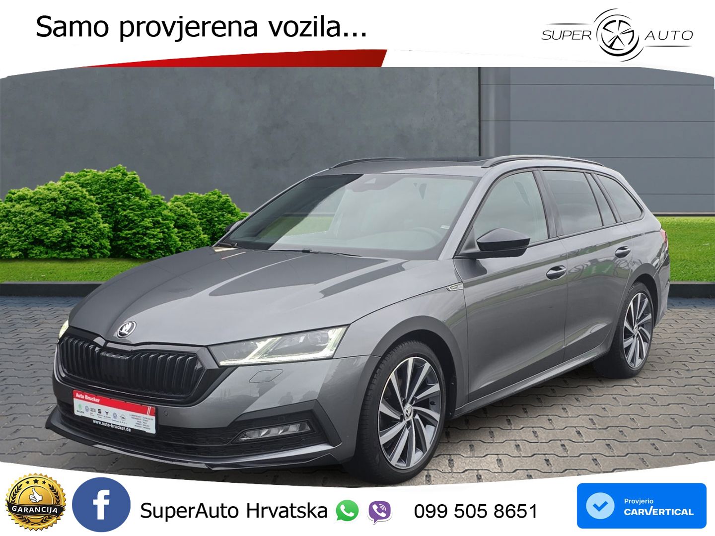 Škoda Octavia Combi 1.5 TSI (150 KS) SportLine