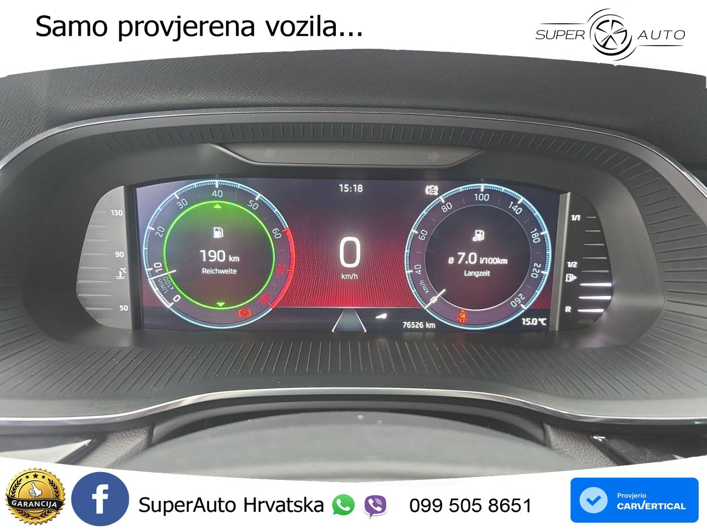 Škoda Octavia Combi 1.5 TSI (150 KS) SportLine