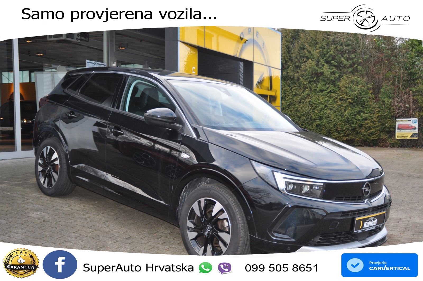 Opel Grandland 1.2i Turbo (130 KS) LED+GR SJED+ACC