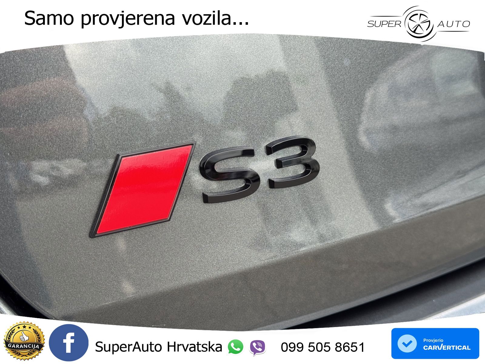 Audi S3 2.0 TFSI (333 KS) quattro S tronic MATRIX+GR SJED+KAM