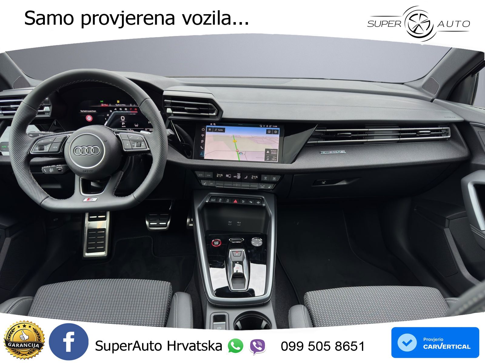 Audi S3 2.0 TFSI (333 KS) quattro S tronic MATRIX+GR SJED+KAM