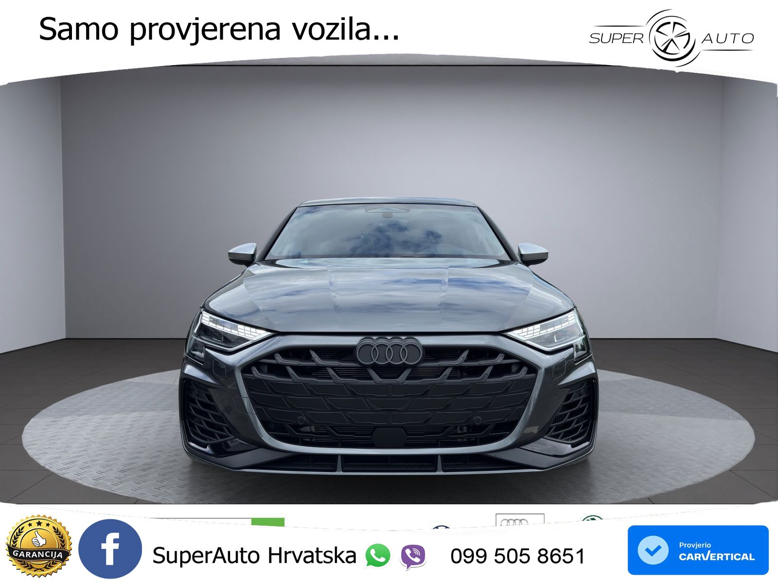 Audi S3 2.0 TFSI (333 KS) quattro S tronic MATRIX+GR SJED+KAM