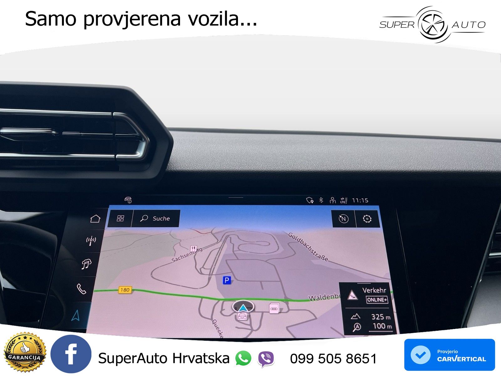Audi A3 Sportback 30 TFSI (116 KS) LED+GR SJED+ACC
