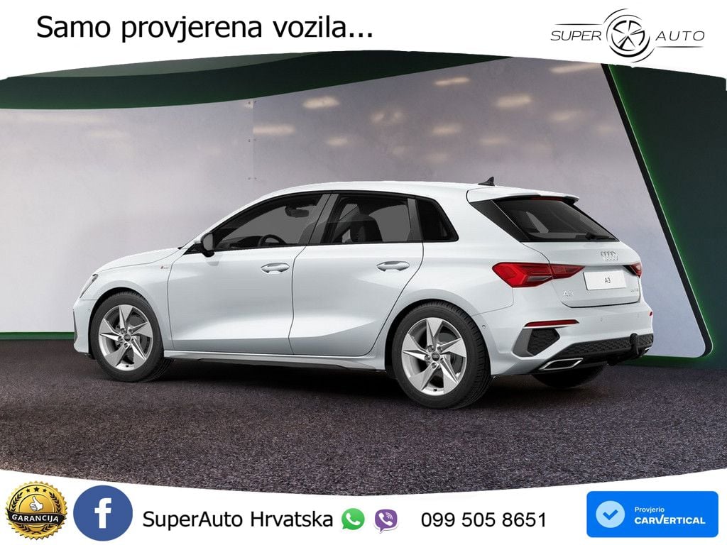 Audi A3 35 TFSI (150 KS) S tronic LED+GR SJED+ACC