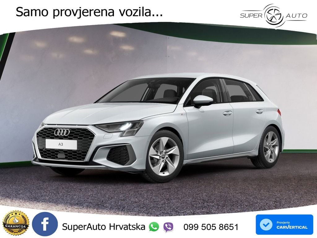 Audi A3 35 TFSI (150 KS) S tronic LED+GR SJED+ACC
