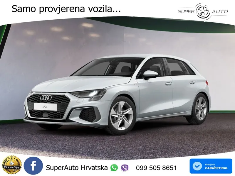 Audi A3 35 TFSI (150 KS) S tronic LED+GR SJED+ACC